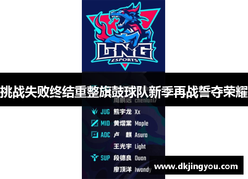 挑战失败终结重整旗鼓球队新季再战誓夺荣耀
